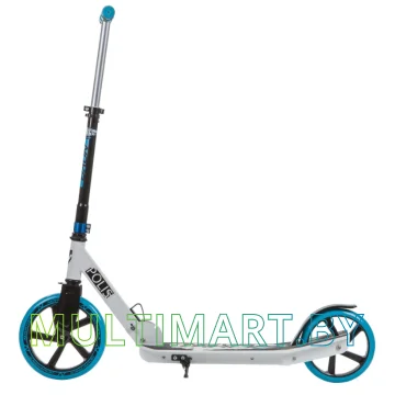 Самокат Novatrack Polis Plastic 230P.POLIS.BL9 (белый/синий, 2019) картинка 3